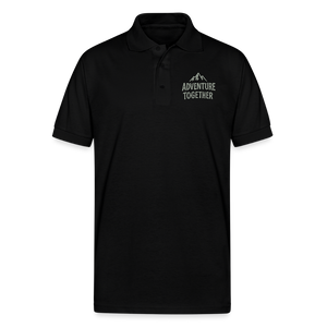 Adventure Together Polo T-shirt - black