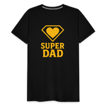 Super Dad T-shirt - Father's Day Gift, Superhero Dad Shirt - black