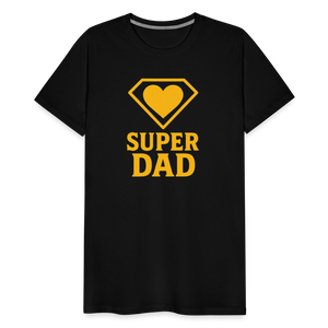 Super Dad T-shirt - Father's Day Gift, Superhero Dad Shirt - black