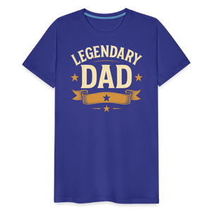 Legendary Dad T-shirt - Vintage Father's Day Gift, Best Dad Shirt - royal blue