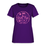 Girls Trip 2025 Women’s T-shirt - purple