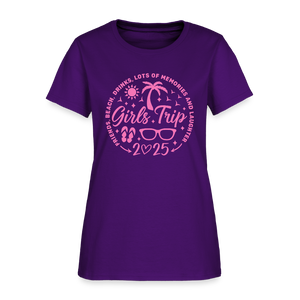 Girls Trip 2025 Women’s T-shirt - purple
