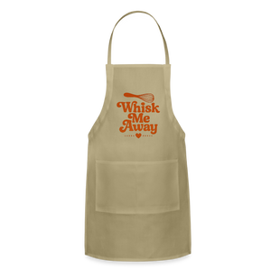 Whisk Me Away Apron - khaki