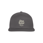 Stay Wild Baseball Hat - dark grey