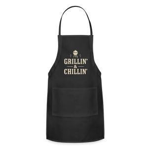 Grillin’ & Chillin’ Apron - black