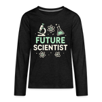 Future Scientist Kids Long Sleeve Tee - charcoal grey