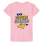 Future Superhero Baby Tee - light pink