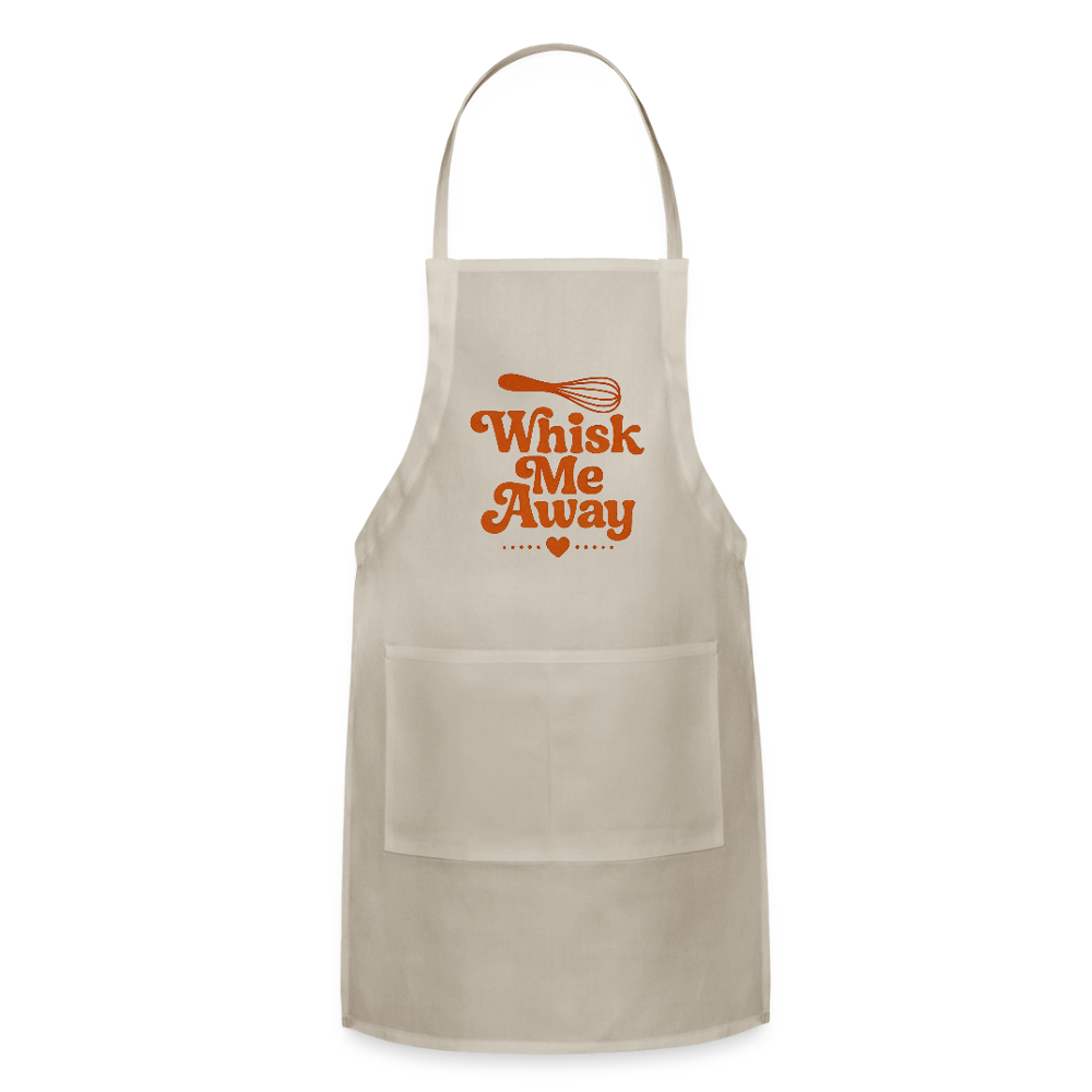 Whisk Me Away Apron - natural