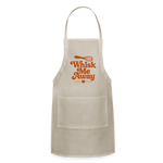 Whisk Me Away Apron - natural