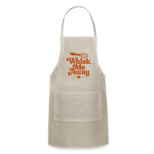 Whisk Me Away Apron - natural