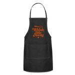 Whisk Me Away Apron - black