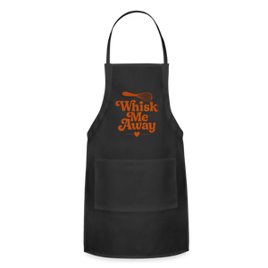 Whisk Me Away Apron - black