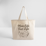 Mom Life, Best Life Tote Bag - natural