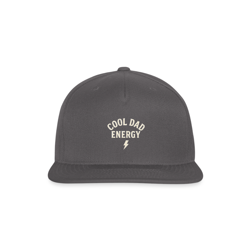Cool Dad Energy Baseball Hat - dark grey