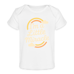 I'm a Little Miracle Baby Tee - white