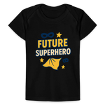 Future Superhero Baby Tee - black