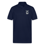 We Are One  Polo T-shirt - navy
