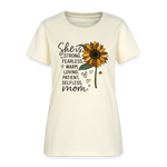 She is Strong, Fearless, Warm, Loving, Patient, Selfless, Mom Women’s T-shirt - off white