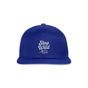 Stay Wild Baseball Hat - royal blue