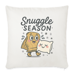 Snuggle Season Pillow Case - natural white