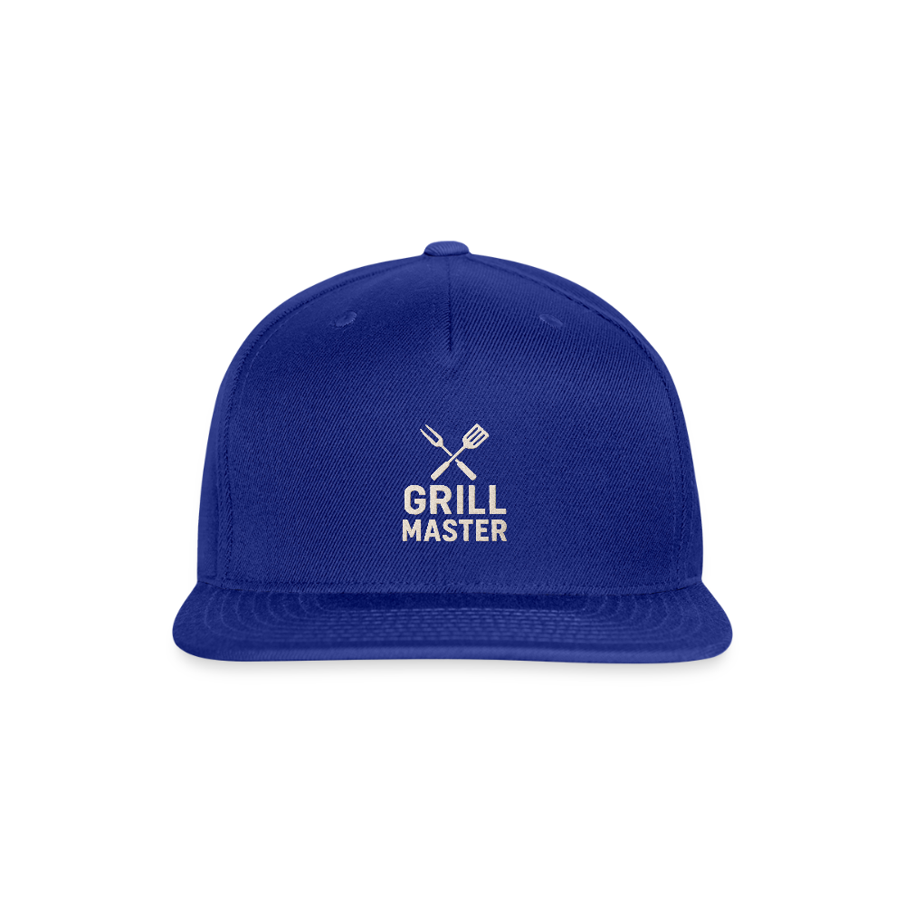 Grill Master Baseball Hat - royal blue