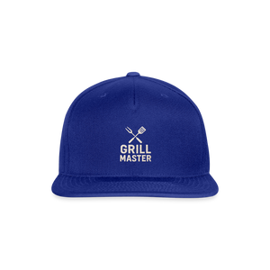 Grill Master Baseball Hat - royal blue