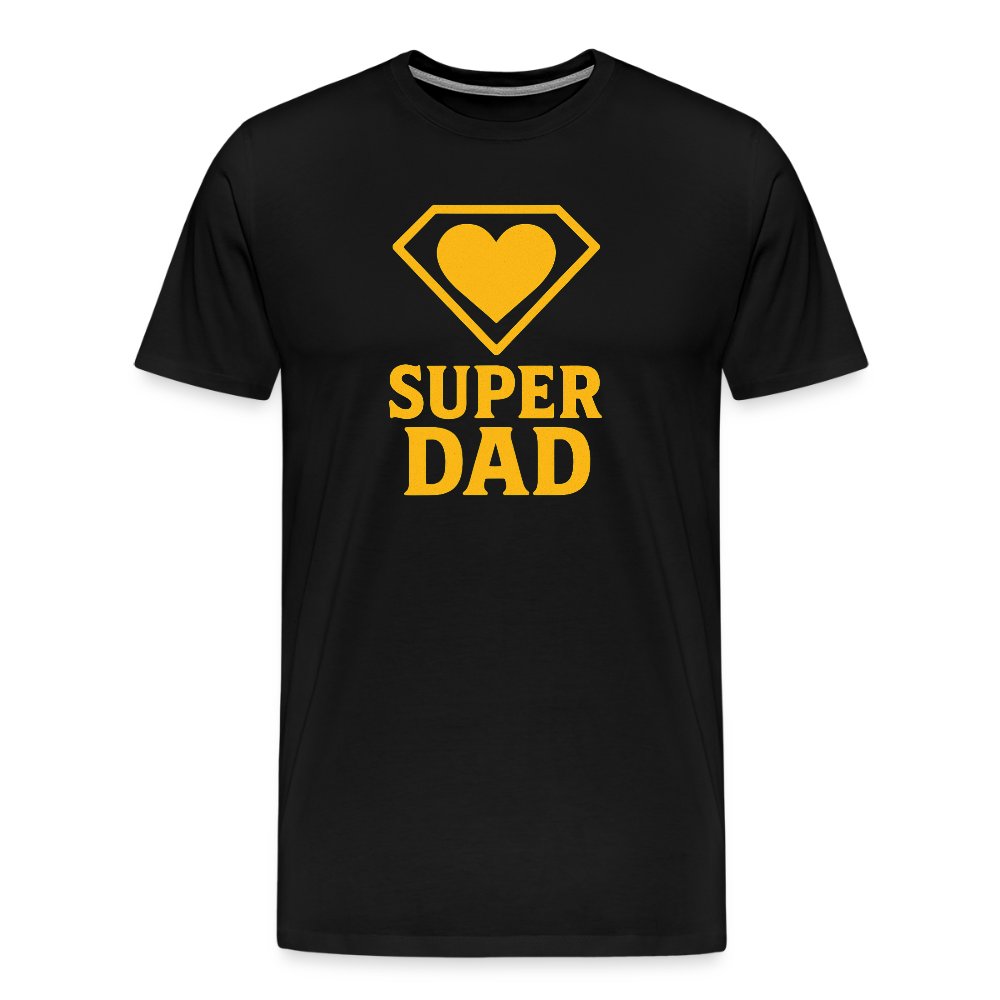 Super Dad T-shirt - Father's Day Gift, Superhero Dad Shirt - black