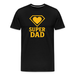 Super Dad T-shirt - Father's Day Gift, Superhero Dad Shirt - black
