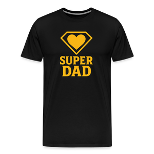 Super Dad T-shirt - Father's Day Gift, Superhero Dad Shirt - black