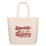 Shopaholic in Recovery Tote Bag - natural