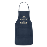 Grillin’ & Chillin’ Apron - navy