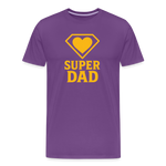 Super Dad T-shirt - Father's Day Gift, Superhero Dad Shirt - purple
