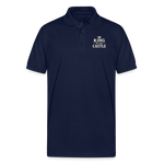 King of the Castle Polo T-shirt - navy