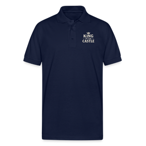 King of the Castle Polo T-shirt - navy