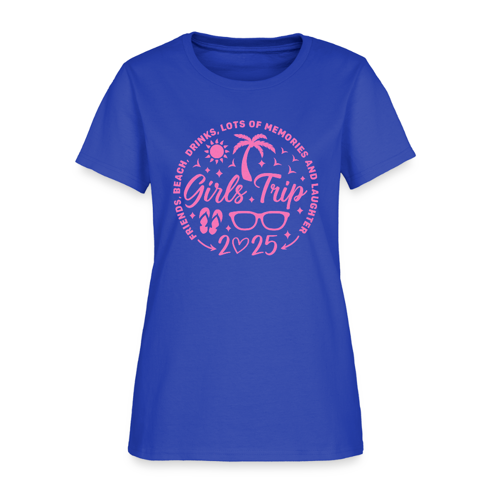 Girls Trip 2025 Women’s T-shirt - royal blue