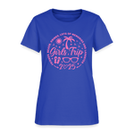 Girls Trip 2025 Women’s T-shirt - royal blue
