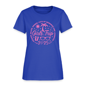 Girls Trip 2025 Women’s T-shirt - royal blue