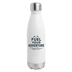 Fuel Your Adventure Bottle - white
