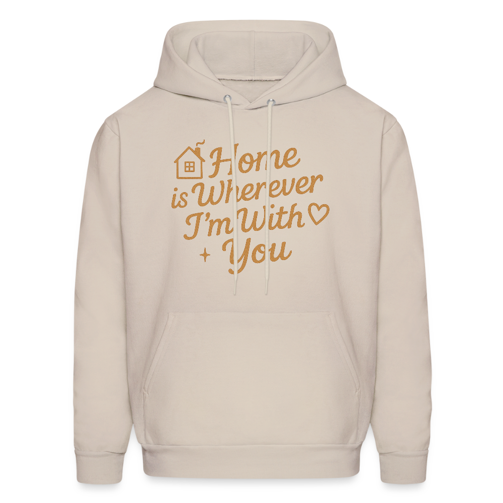 Home is Where My Heart Is Hoodie - Sand