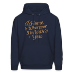 Home is Where My Heart Is Hoodie - navy