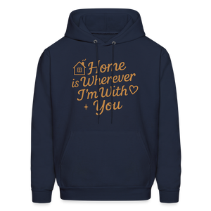 Home is Where My Heart Is Hoodie - navy