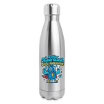 Stay Hydrated, Stay Awesome Bottle - silver