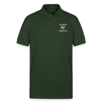 Family is Forever Polo T-shirt - forest green