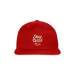 Stay Wild Baseball Hat - red