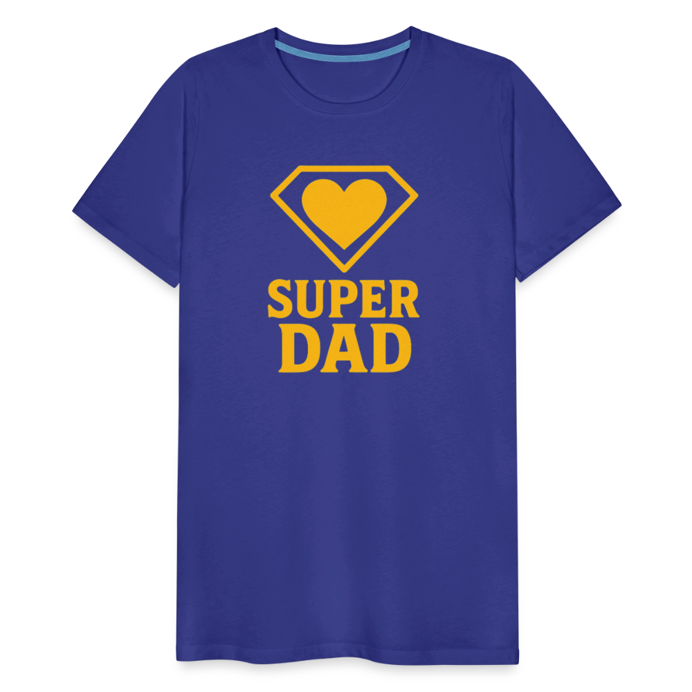 Super Dad T-shirt - Father's Day Gift, Superhero Dad Shirt - royal blue