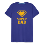 Super Dad T-shirt - Father's Day Gift, Superhero Dad Shirt - royal blue