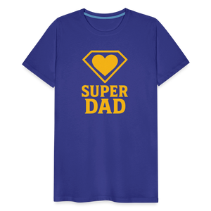 Super Dad T-shirt - Father's Day Gift, Superhero Dad Shirt - royal blue