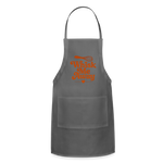 Whisk Me Away Apron - charcoal
