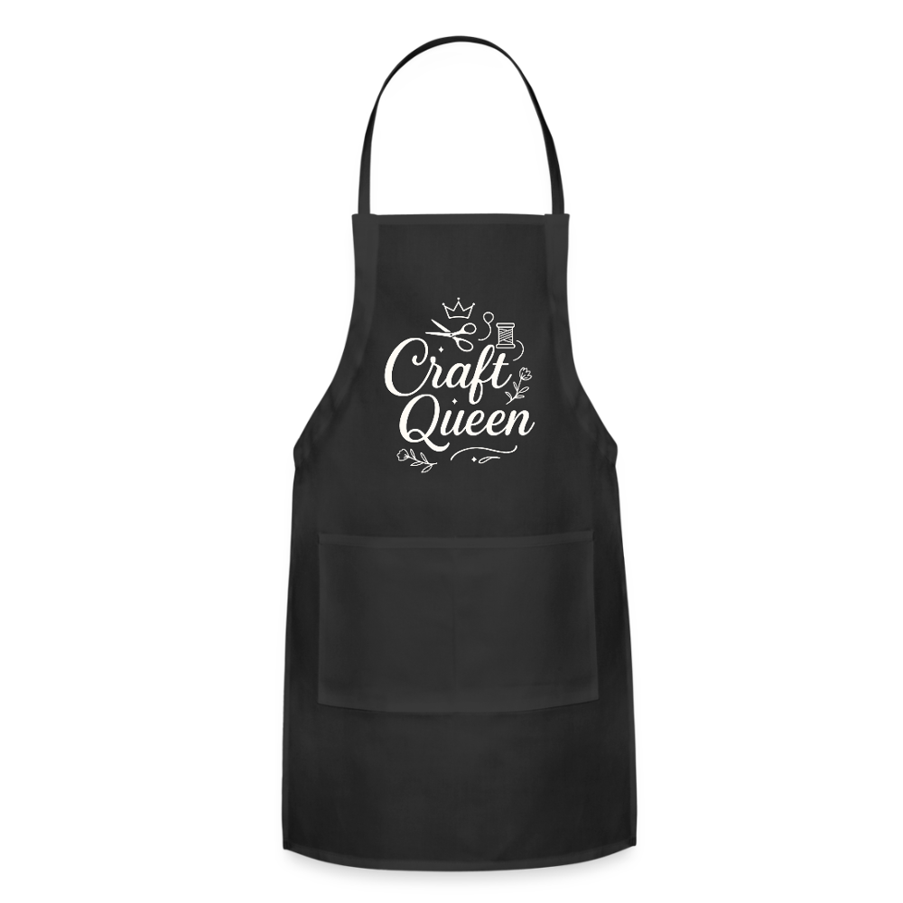 Craft Queen Apron - black