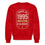 Made in 1995 – Still a Classic Sweatshirt - Retro Vintage 1995 Sweatshirt - red